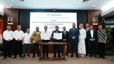 BP Batam Teken Nota Kesepakatan Pengembangan PSN Wiraraja Green Renewable Energy & Smart-Eco Industrial Park